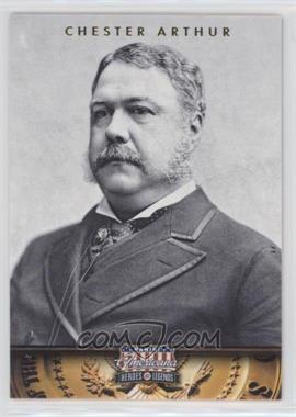 2012 Panini Americana Heroes & Legends - [Base] #21 - Chester Arthur