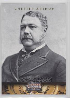 2012 Panini Americana Heroes & Legends - [Base] #21 - Chester Arthur