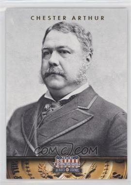 2012 Panini Americana Heroes & Legends - [Base] #21 - Chester Arthur