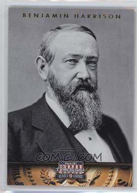 2012 Panini Americana Heroes & Legends - [Base] #23 - Benjamin Harrison