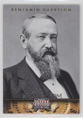 2012 Panini Americana Heroes & Legends - [Base] #23 - Benjamin Harrison