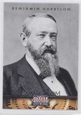 2012 Panini Americana Heroes & Legends - [Base] #23 - Benjamin Harrison