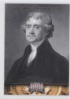 2012 Panini Americana Heroes & Legends - [Base] #3 - Thomas Jefferson