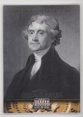 2012 Panini Americana Heroes & Legends - [Base] #3 - Thomas Jefferson