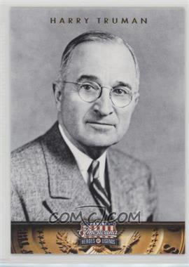 2012 Panini Americana Heroes & Legends - [Base] #33 - Harry Truman