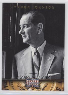 2012 Panini Americana Heroes & Legends - [Base] #36 - Lyndon Johnson