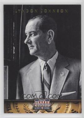 2012 Panini Americana Heroes & Legends - [Base] #36 - Lyndon Johnson