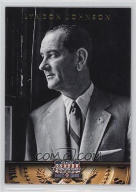 2012 Panini Americana Heroes & Legends - [Base] #36 - Lyndon Johnson