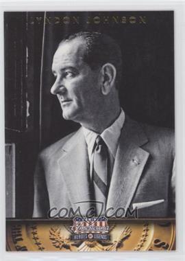 2012 Panini Americana Heroes & Legends - [Base] #36 - Lyndon Johnson