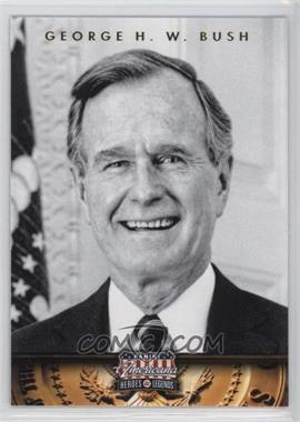 2012 Panini Americana Heroes & Legends - [Base] #41 - George H. W. Bush