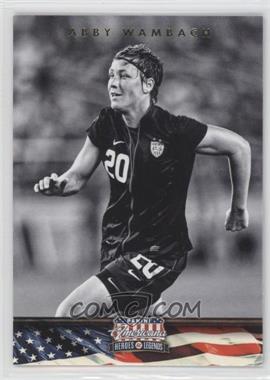 2012 Panini Americana Heroes & Legends - [Base] #45 - Abby Wambach