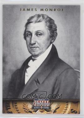 2012 Panini Americana Heroes & Legends - [Base] #5 - James Monroe