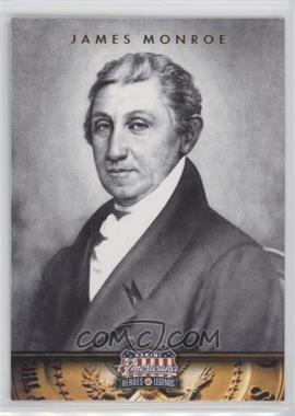 2012 Panini Americana Heroes & Legends - [Base] #5 - James Monroe