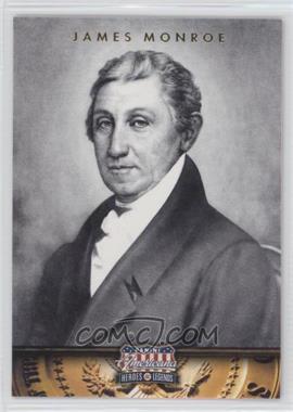 2012 Panini Americana Heroes & Legends - [Base] #5 - James Monroe