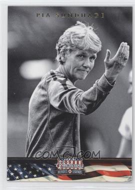 2012 Panini Americana Heroes & Legends - [Base] #50 - Pia Sundhage