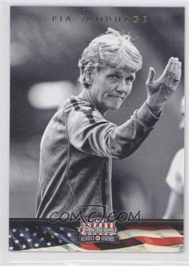 2012 Panini Americana Heroes & Legends - [Base] #50 - Pia Sundhage