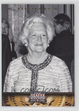 2012 Panini Americana Heroes & Legends - [Base] #56 - Barbara Bush