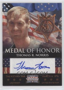 2012 Panini Americana Heroes & Legends - Medal of Honor - Signatures #2 - Thomas R. Norris /249