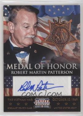 2012 Panini Americana Heroes & Legends - Medal of Honor - Signatures #3 - Robert Martin Patterson /249