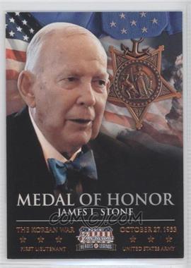 2012 Panini Americana Heroes & Legends - Medal of Honor #7 - James L. Stone