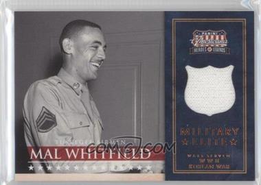 2012 Panini Americana Heroes & Legends - Military Elite - Materials #6 - Mal Whitfield /299