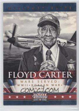 2012 Panini Americana Heroes & Legends - Military Elite #4 - Floyd Carter