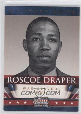 2012 Panini Americana Heroes & Legends - Military Elite #8 - Roscoe Draper