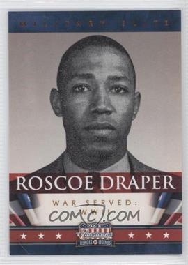 2012 Panini Americana Heroes & Legends - Military Elite #8 - Roscoe Draper