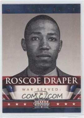2012 Panini Americana Heroes & Legends - Military Elite #8 - Roscoe Draper