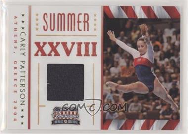 2012 Panini Americana Heroes & Legends - Summer/Winter Games - Materials #7 - Carly Patterson /306