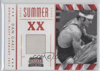 2012 Panini Americana Heroes & Legends - Summer/Winter Games - Materials #9 - Dan Gable /208