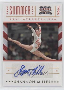 2012 Panini Americana Heroes & Legends - Summer/Winter Games - Signatures #27 - Shannon Miller /99