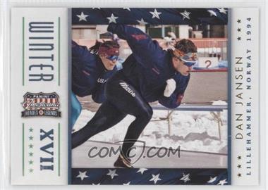 2012 Panini Americana Heroes & Legends - Summer/Winter Games #10 - Dan Jansen