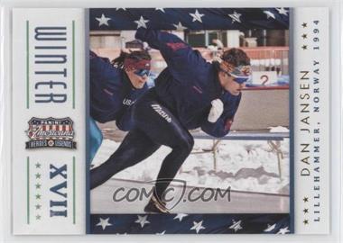 2012 Panini Americana Heroes & Legends - Summer/Winter Games #10 - Dan Jansen