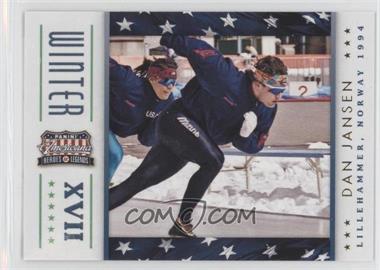 2012 Panini Americana Heroes & Legends - Summer/Winter Games #10 - Dan Jansen