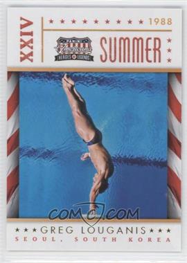 2012 Panini Americana Heroes & Legends - Summer/Winter Games #16 - Greg Louganis