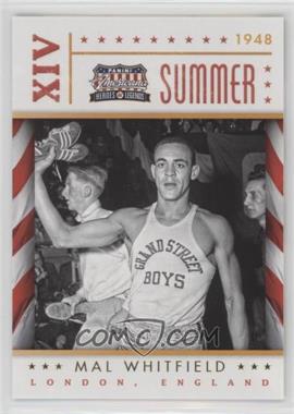 2012 Panini Americana Heroes & Legends - Summer/Winter Games #23 - Mal Whitfield