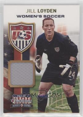 2012 Panini Americana Heroes & Legends - US Women's Soccer Team - Materials #12 - Jill Loyden /299