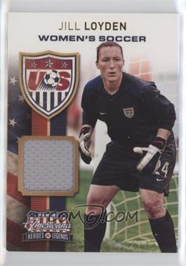 2012 Panini Americana Heroes & Legends - US Women's Soccer Team - Materials #12 - Jill Loyden /299