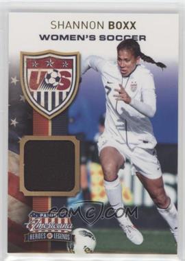 2012 Panini Americana Heroes & Legends - US Women's Soccer Team - Materials #19 - Shannon Boxx /199