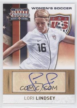 2012 Panini Americana Heroes & Legends - US Women's Soccer Team - Signatures #15 - Lori Lindsey /159