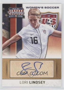 2012 Panini Americana Heroes & Legends - US Women's Soccer Team - Signatures #15 - Lori Lindsey /159