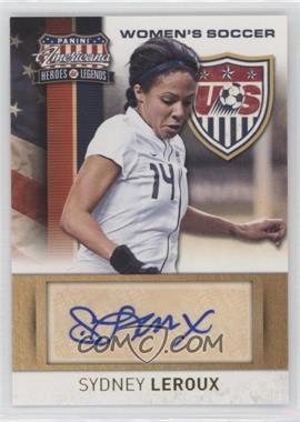 2012 Panini Americana Heroes & Legends - US Women's Soccer Team - Signatures #21 - Sydney Leroux /159