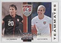 Abby Wambach, Heather Mitts