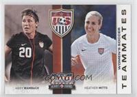 Abby Wambach, Heather Mitts