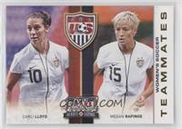 Carli Lloyd, Megan Rapinoe