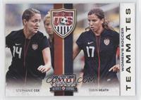 Stephanie Cox, Tobin Heath