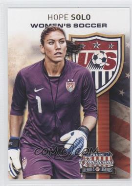 2012 Panini Americana Heroes & Legends - US Women's Soccer Team #11 - Hope Solo