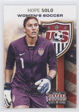 2012 Panini Americana Heroes & Legends - US Women's Soccer Team #11 - Hope Solo