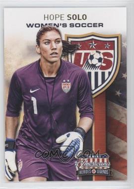 2012 Panini Americana Heroes & Legends - US Women's Soccer Team #11 - Hope Solo